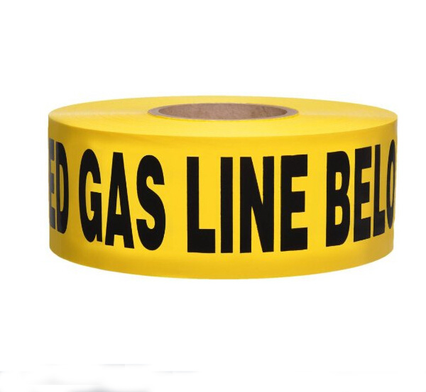 PE Underground Warning Tape for Gas Line