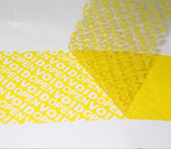 PET Tamper Proof Void Security Packing Tape