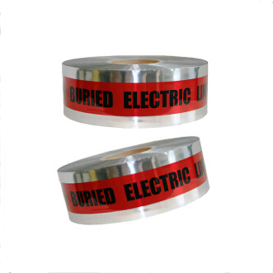 Underground Aluminium Foil Barricade Tape