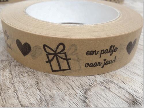 Custom Kraft Paper Tape can Print Your Design